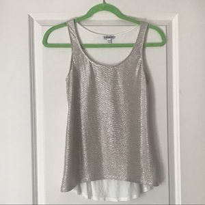 Express Metallic Tank Top